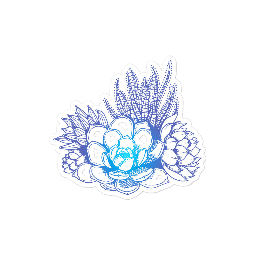 Succulent Shiny Ass Stickers