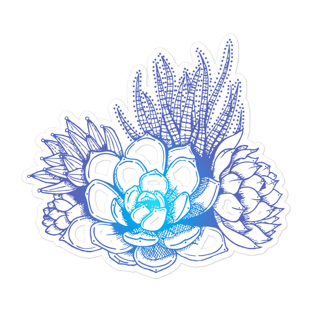 Succulent Shiny Ass Stickers