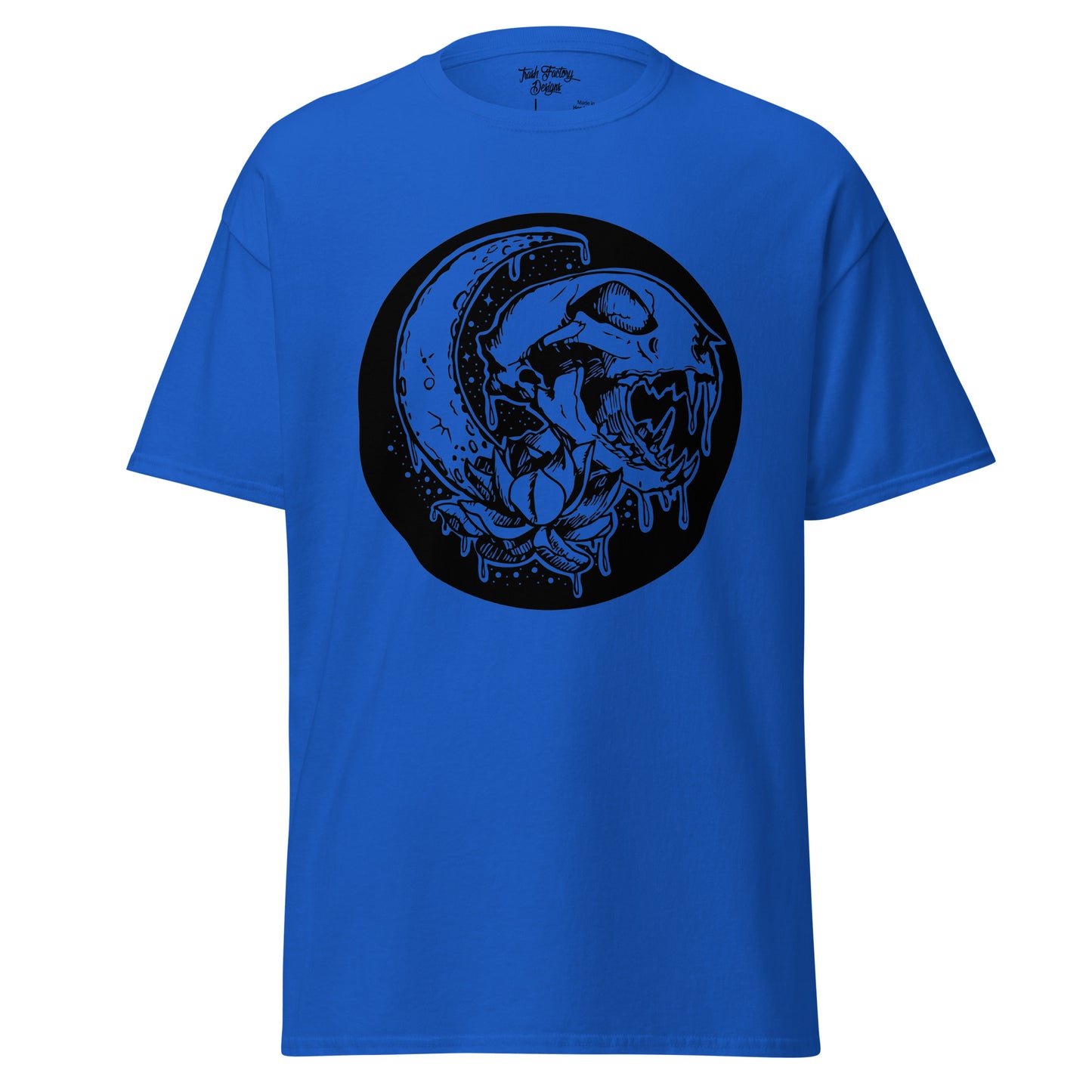 Crescent Cat Skull Dude Tee