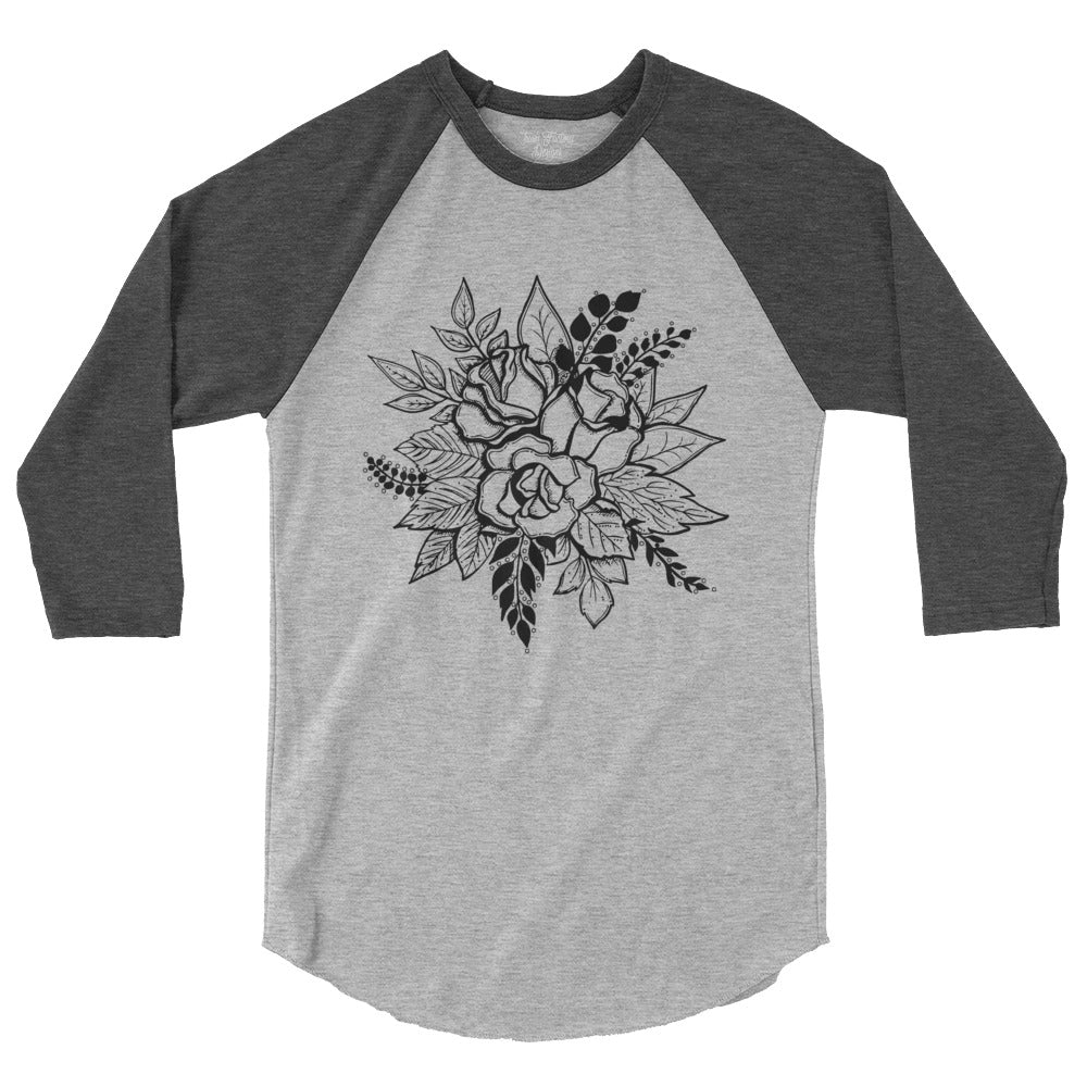 Floral Raglan