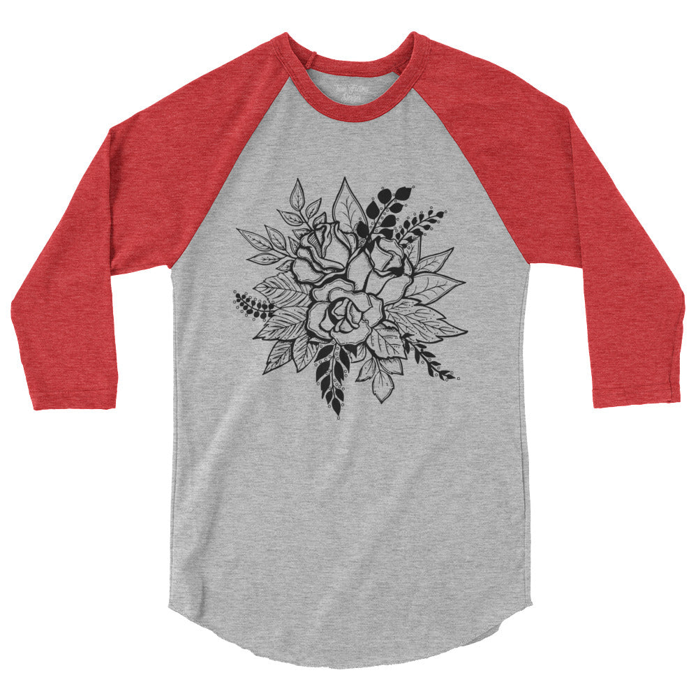 Floral Raglan