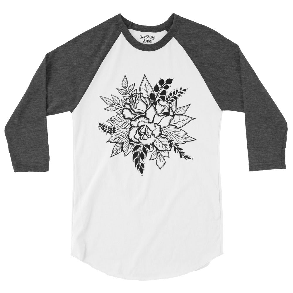 Floral Raglan