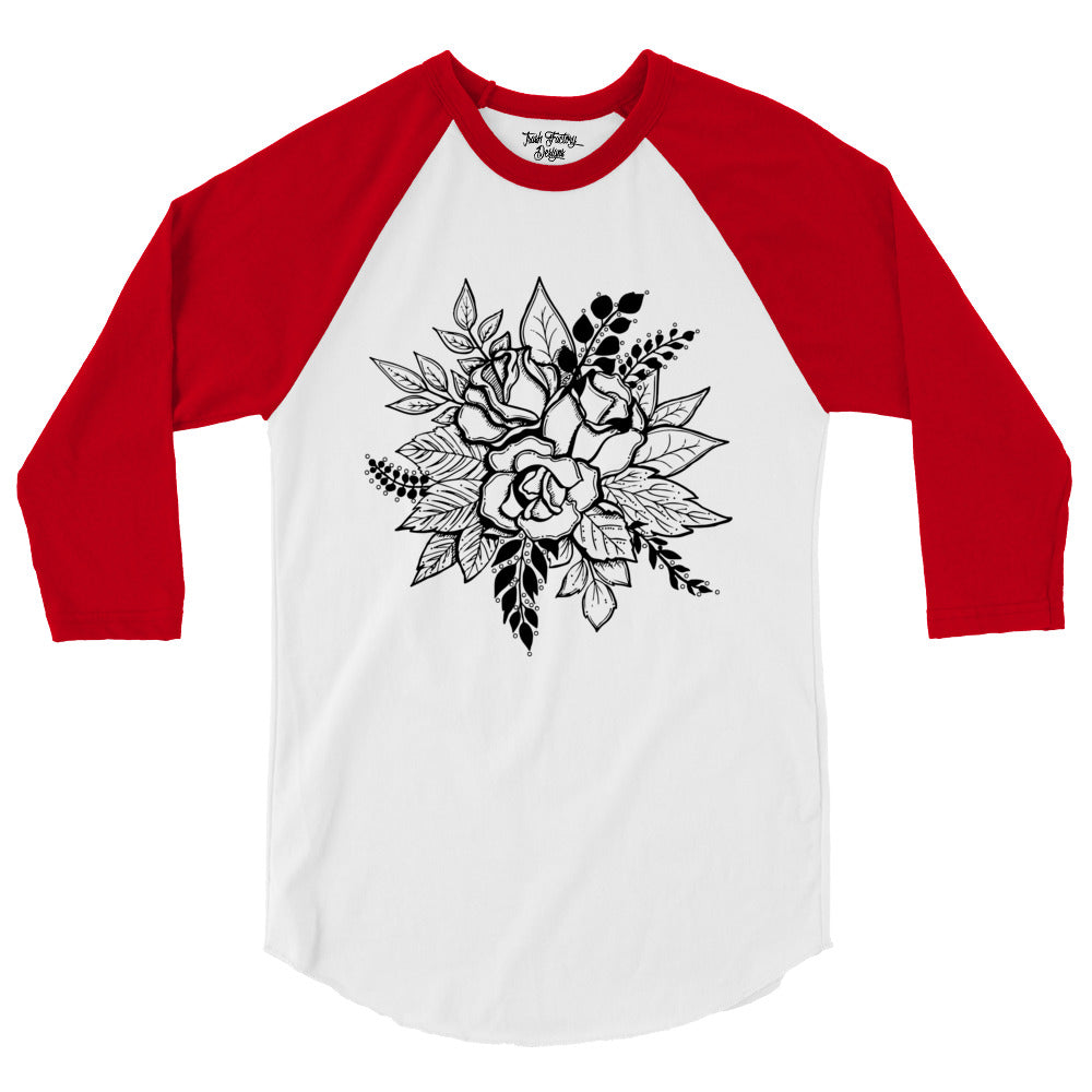 Floral Raglan