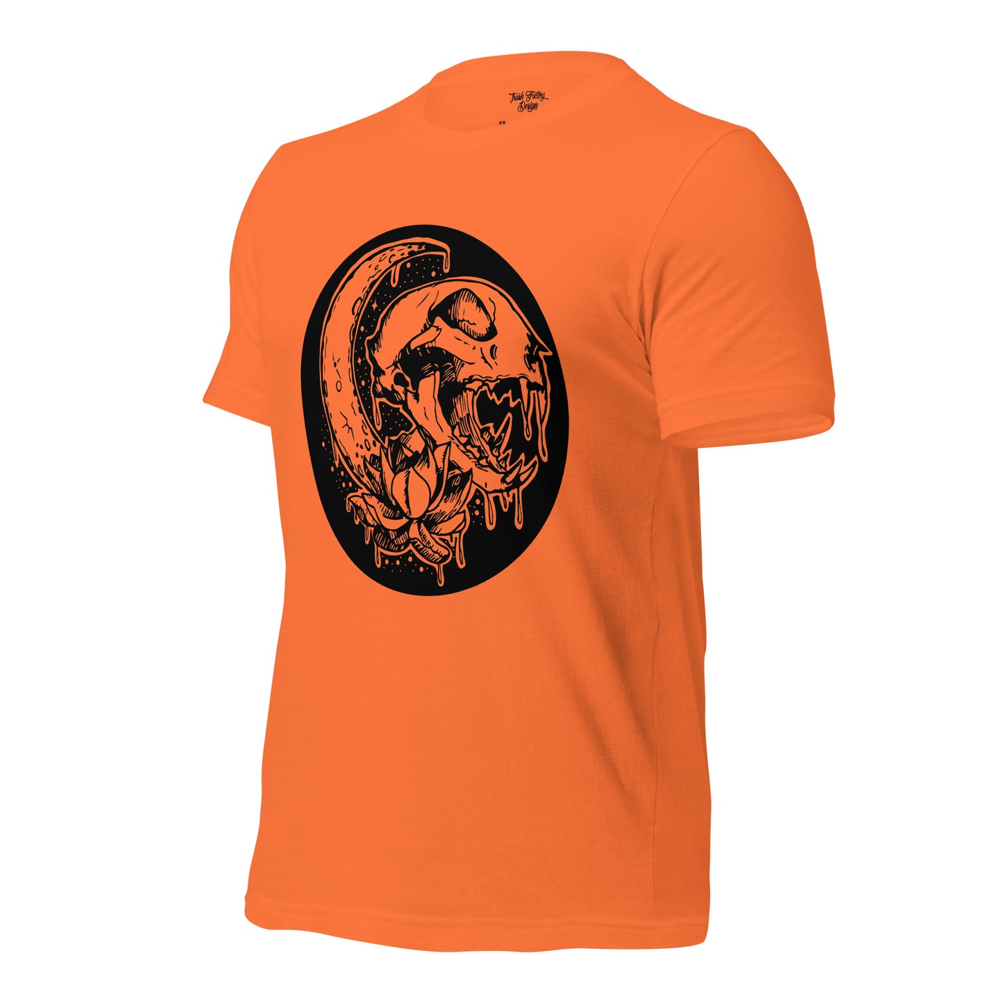 Crescent Cat Skull Tee