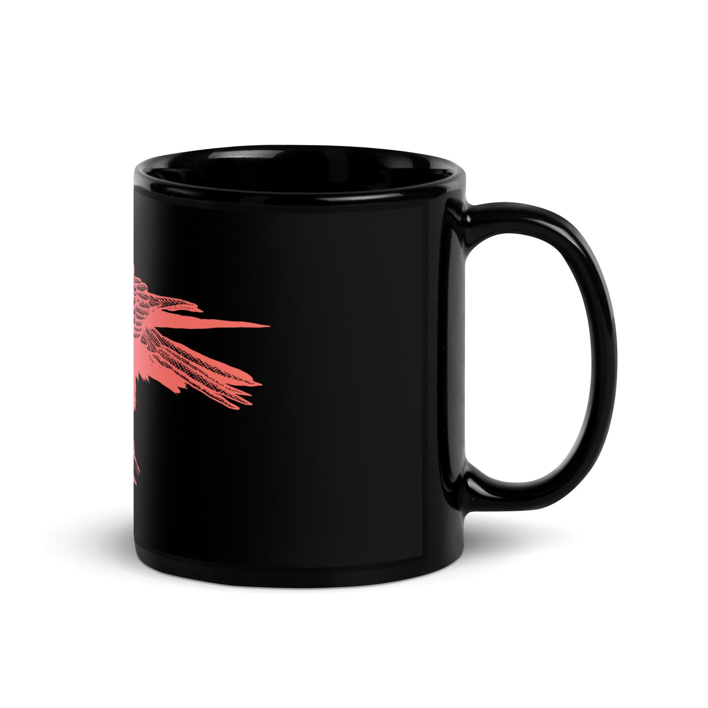 Yelling Raven Mug