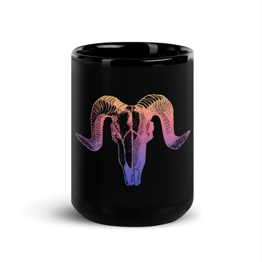 Ram Skull Mug