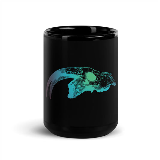 Horned Skull Mug