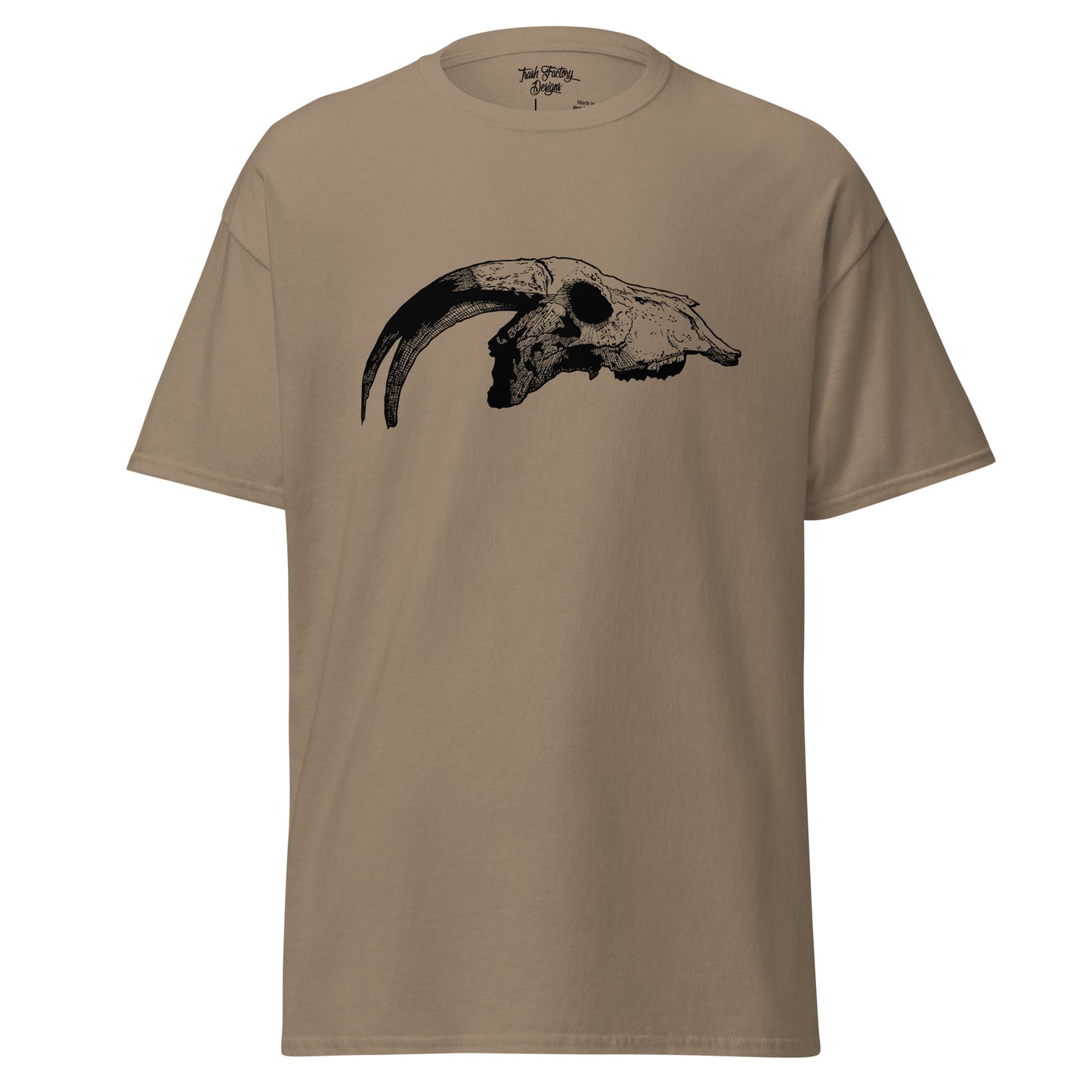 Horned Skull Dude Tee