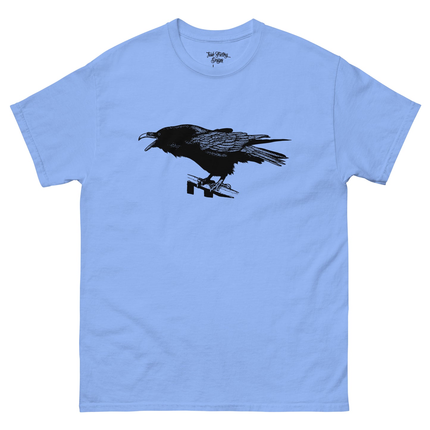 Yelling Raven Dude Tee