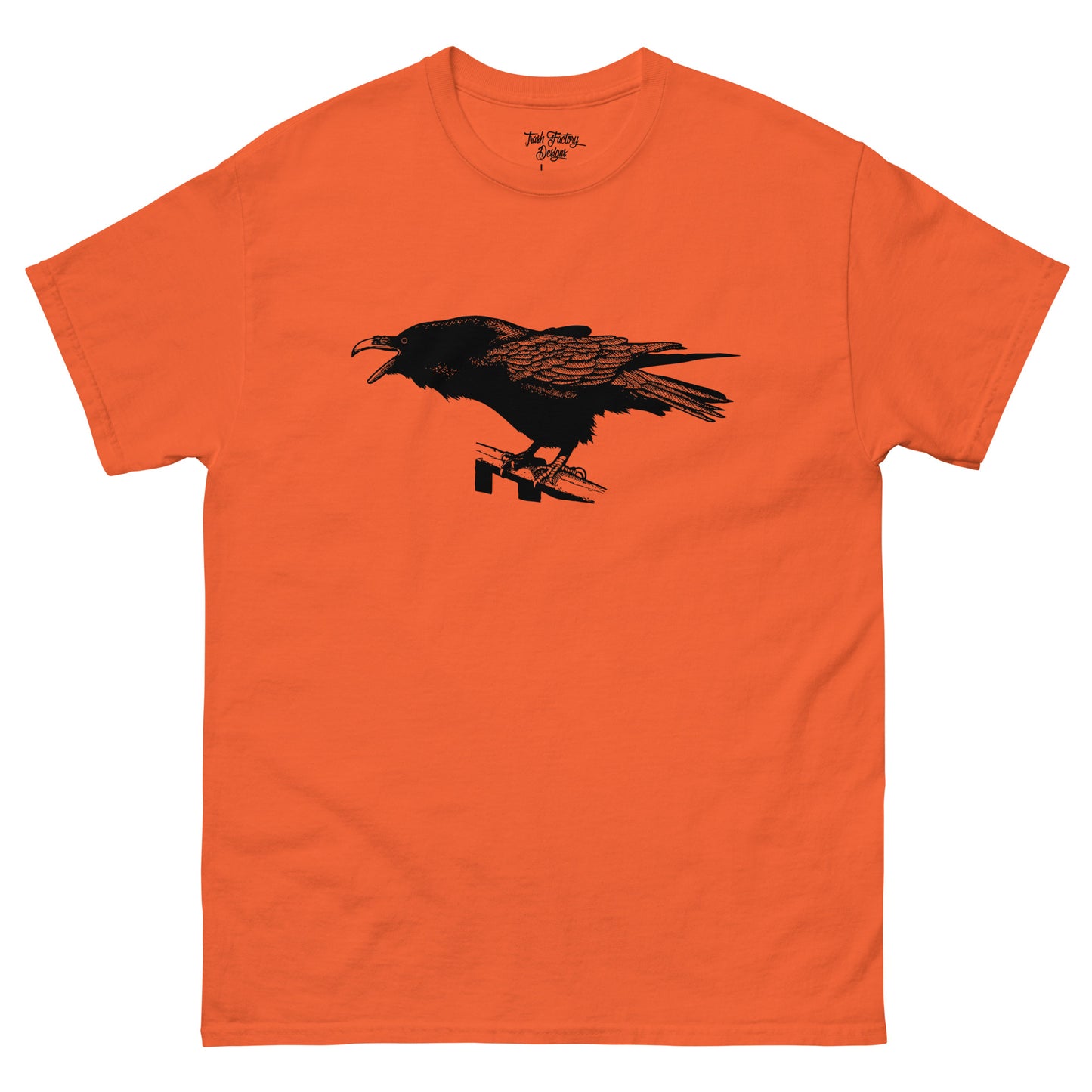 Yelling Raven Dude Tee