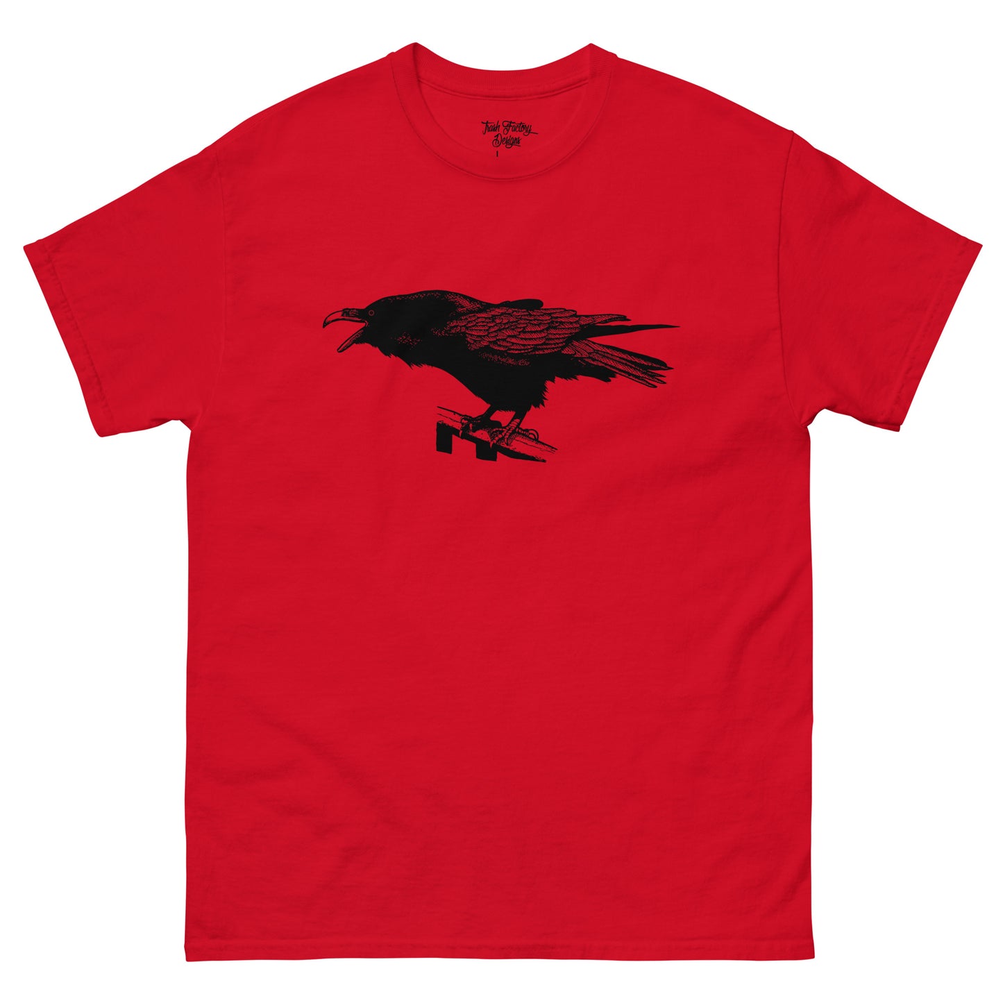 Yelling Raven Dude Tee