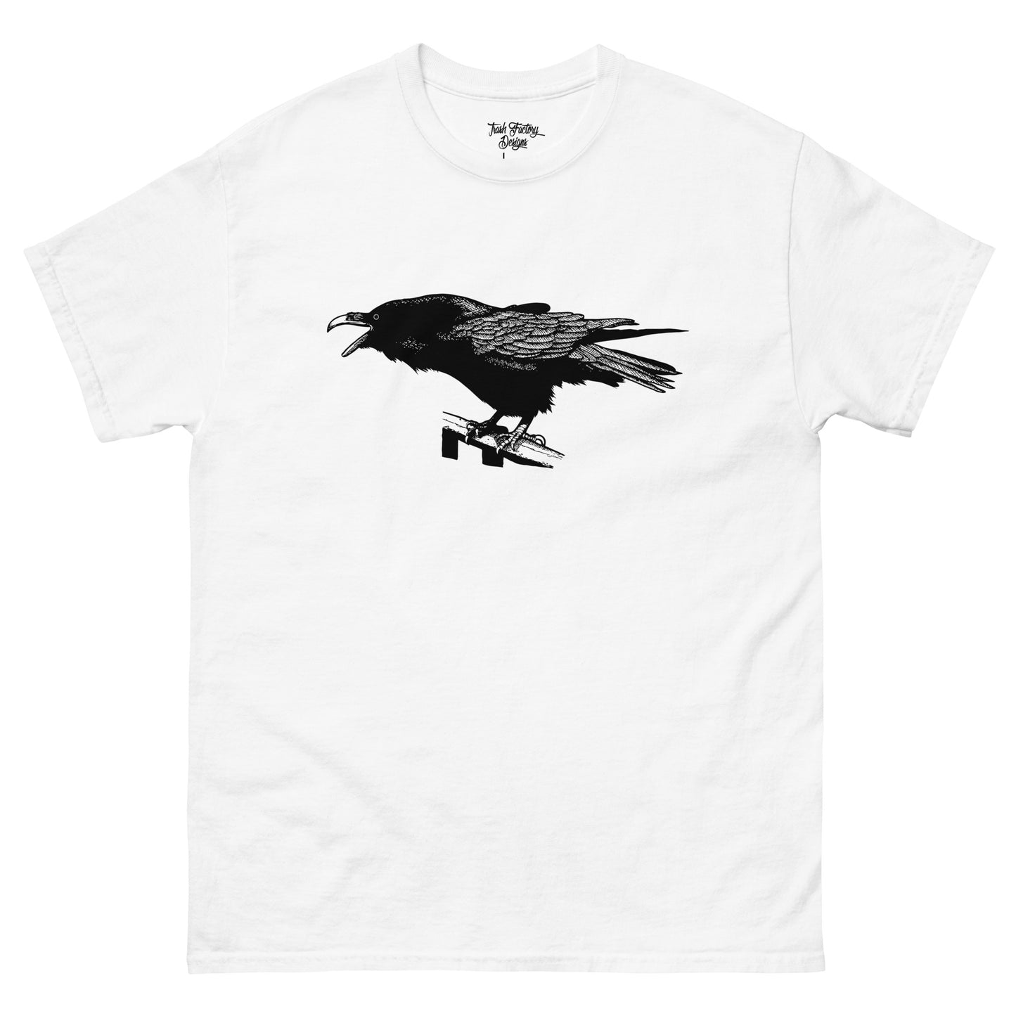 Yelling Raven Dude Tee