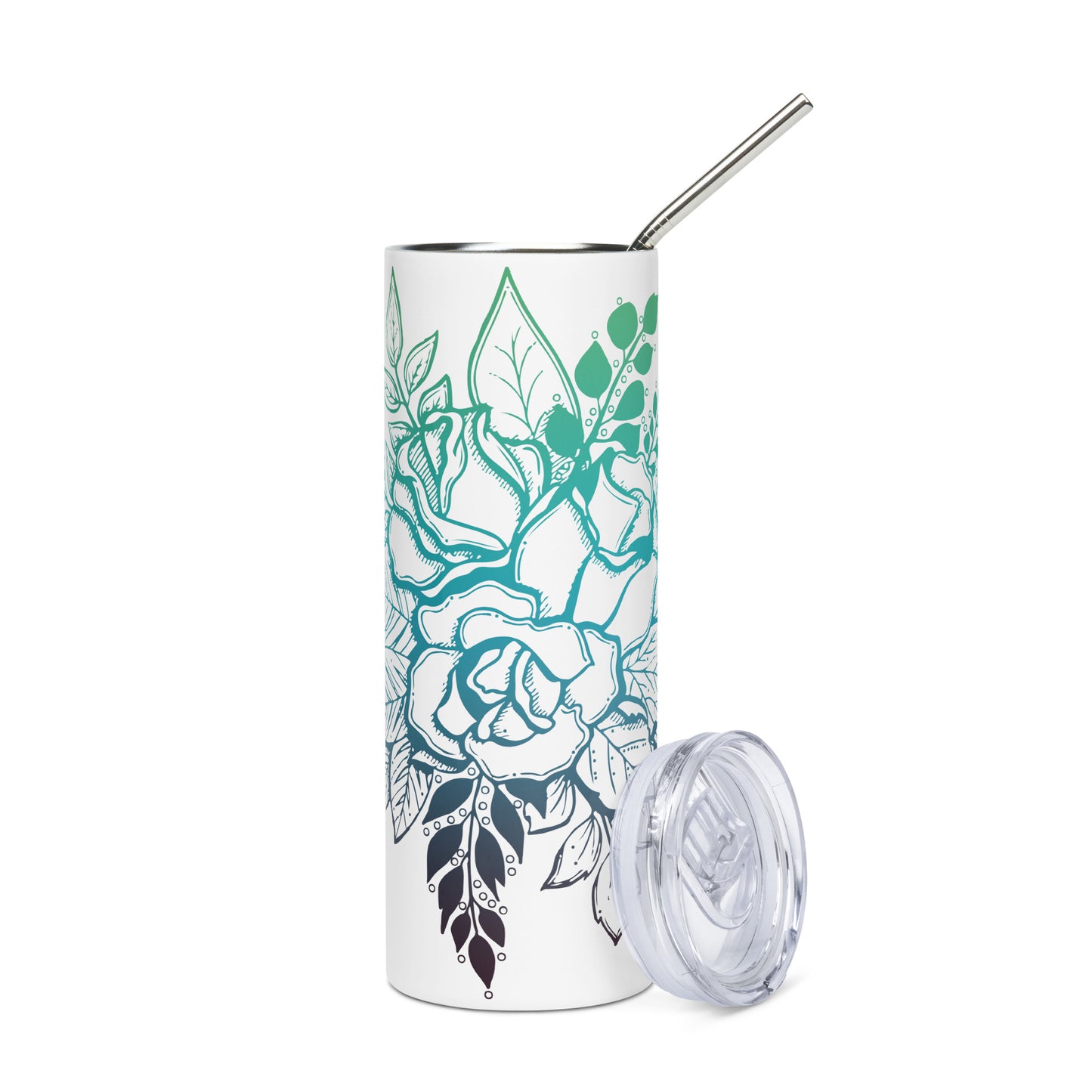 Floral Baby Basic Ass Tumbler