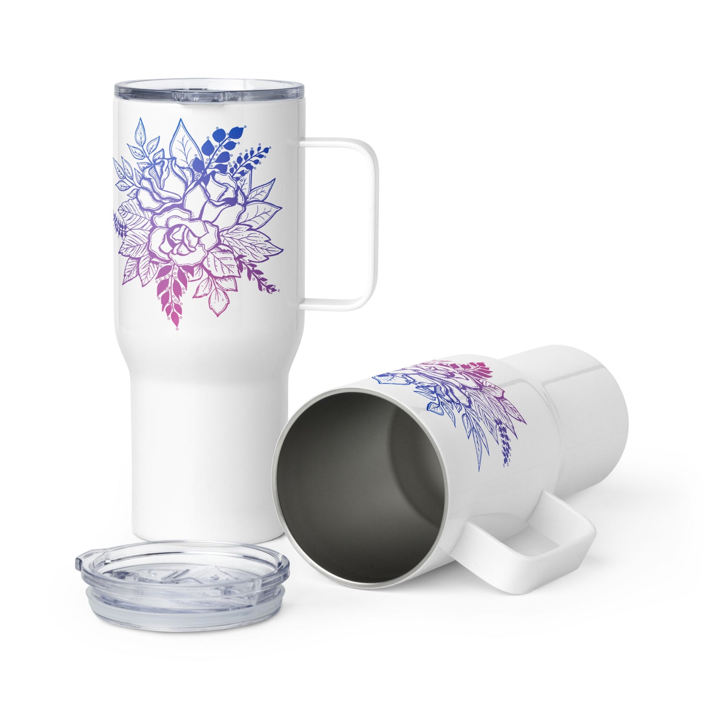 Floral Basic Ass Tumbler