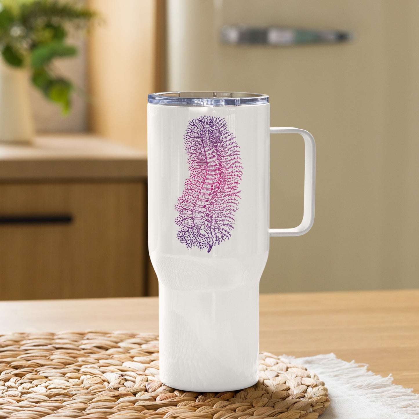 Human Spine Basic Ass Tumbler