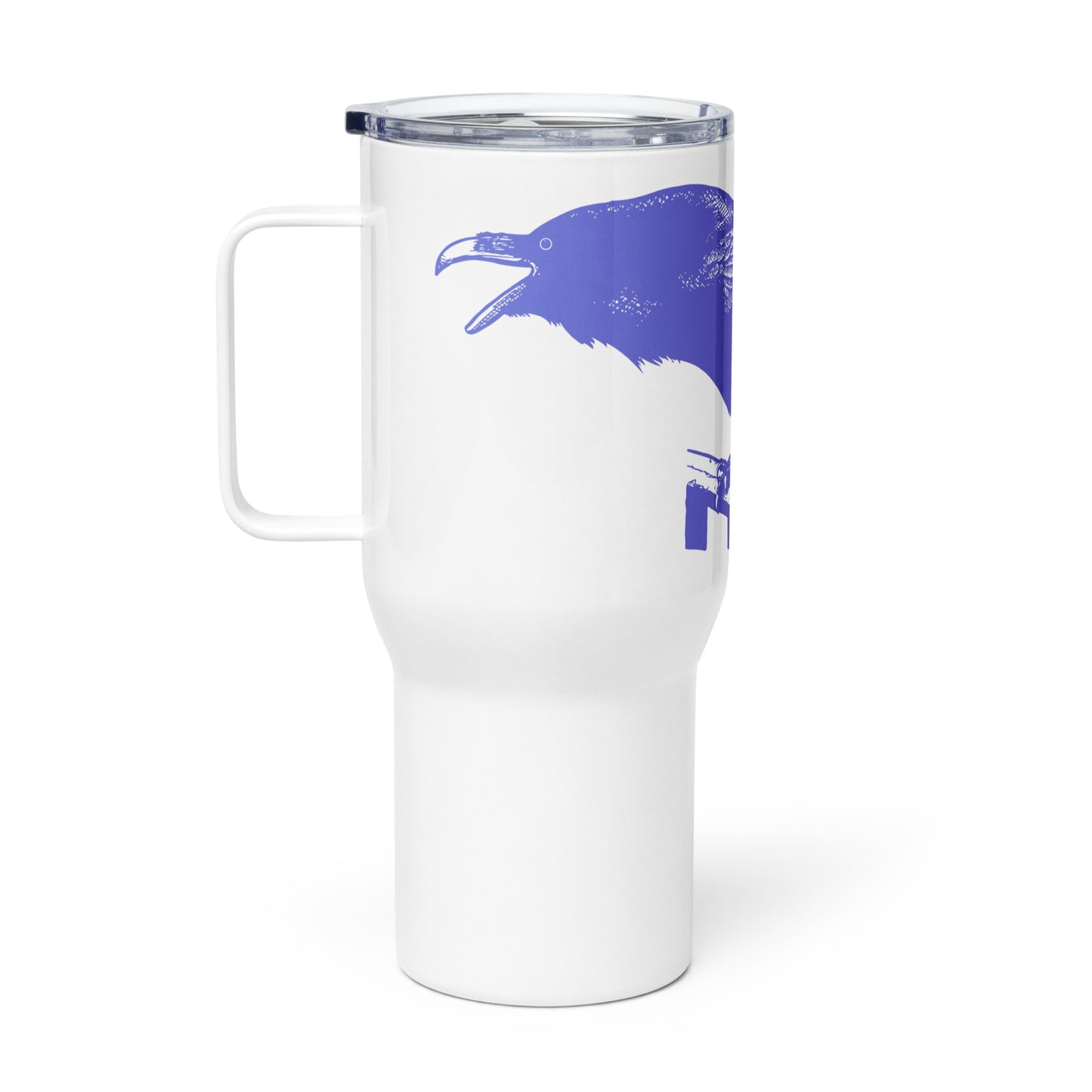 Yelling Raven Basic Ass Tumbler