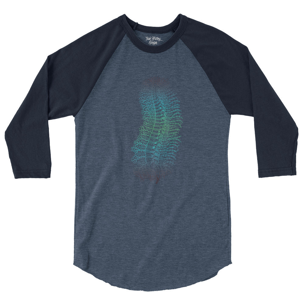 Human Spine Raglan