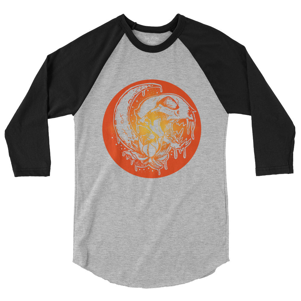 Crescent Cat Skull Raglan