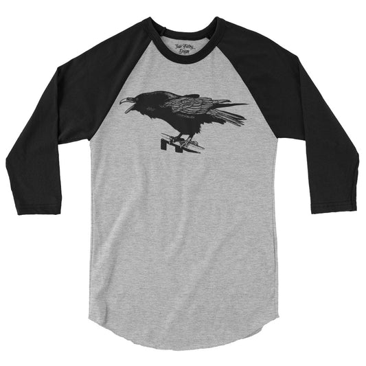 Yelling Raven Raglan