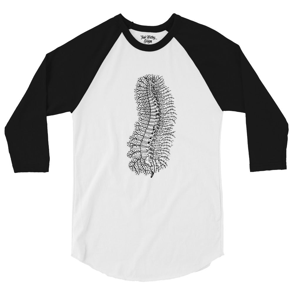 Human Spine Raglan