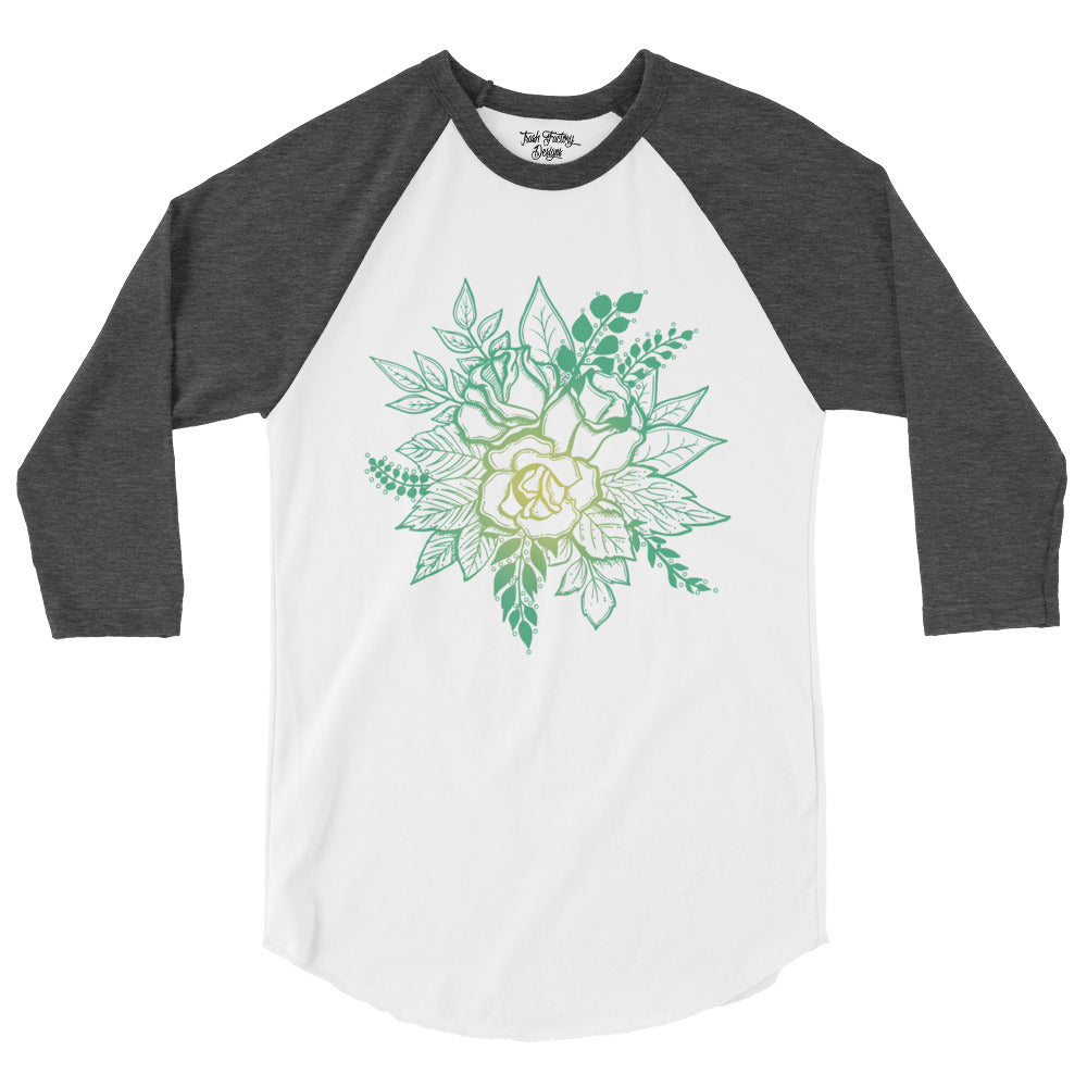 Floral Raglan