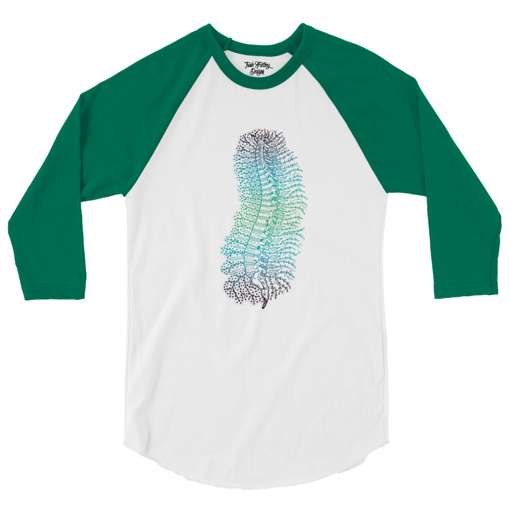 Human Spine Raglan