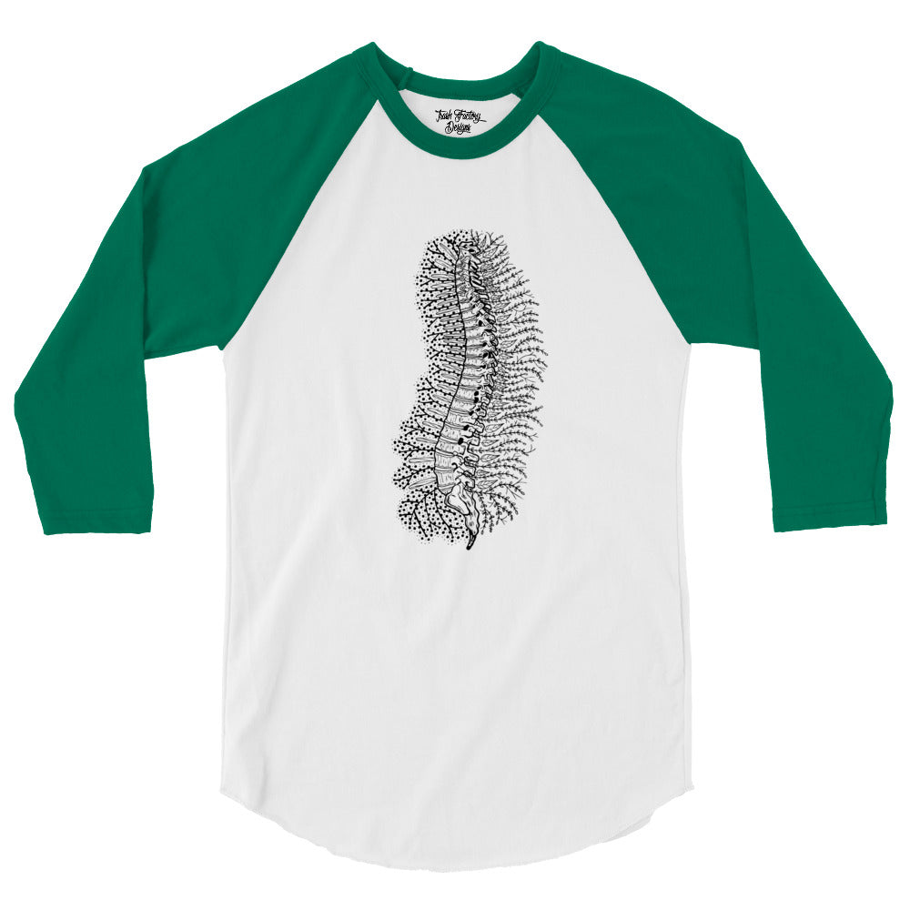 Human Spine Raglan