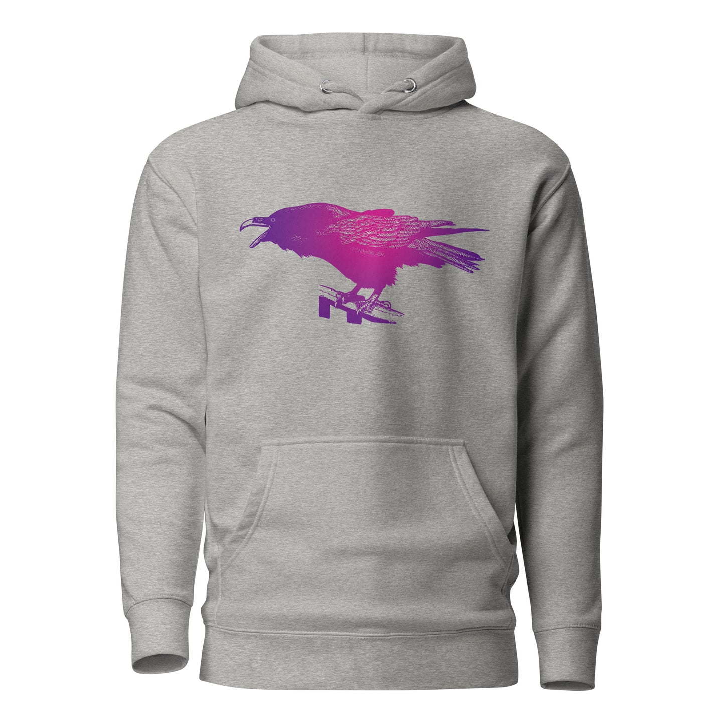 Yelling Raven Hoodie