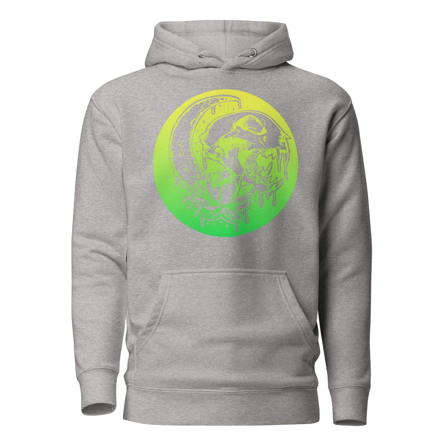 Crescent Cat Skull Hoodie