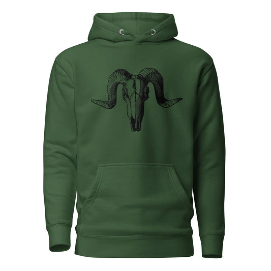 Ram Skull Hoodie