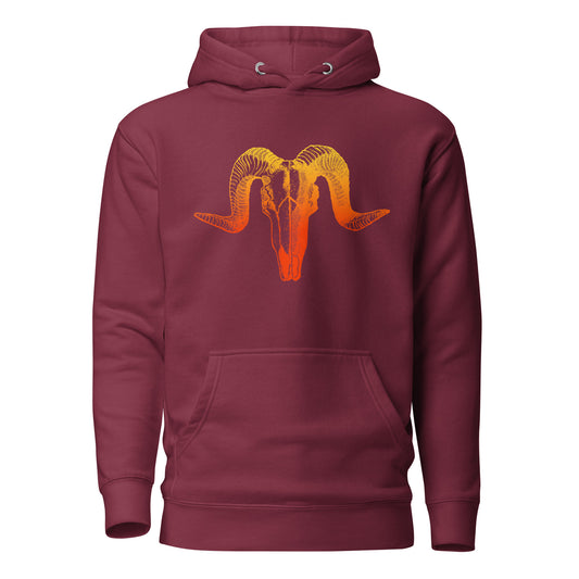 Ram Skull Hoodie