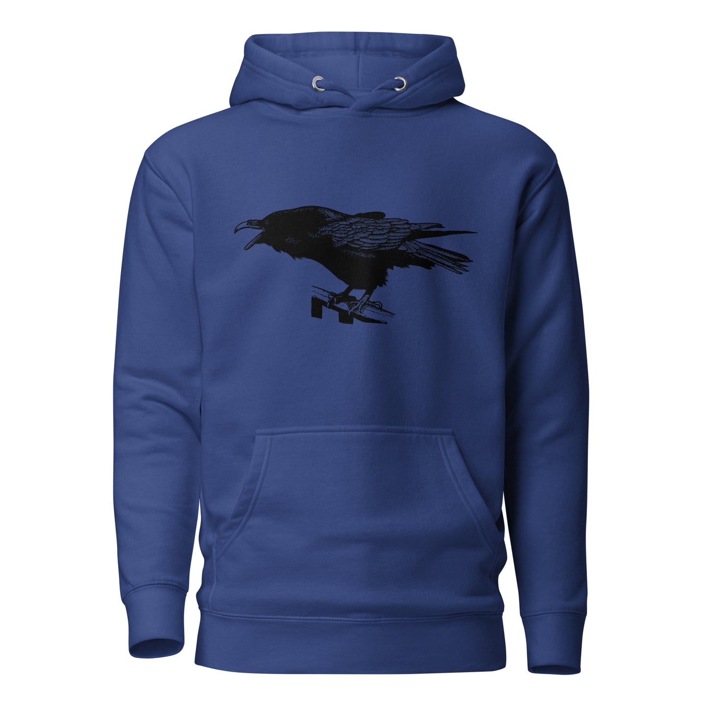 Yelling Raven Hoodie