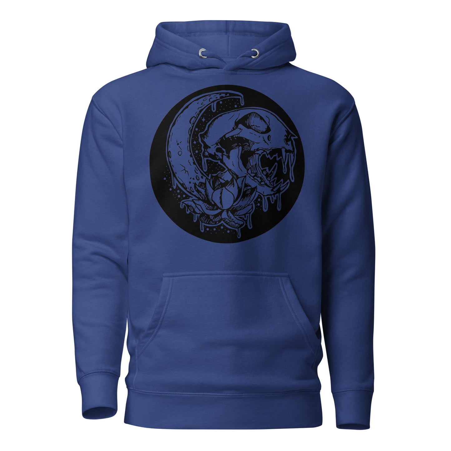 Crescent Cat Skull Hoodie